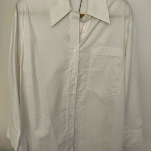 Long sleeve white shirt